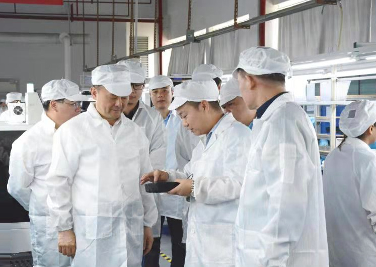 萍乡市委书记陈敏率队到易彩堂考察 萍乡市委书记陈敏率队到易彩堂考察
